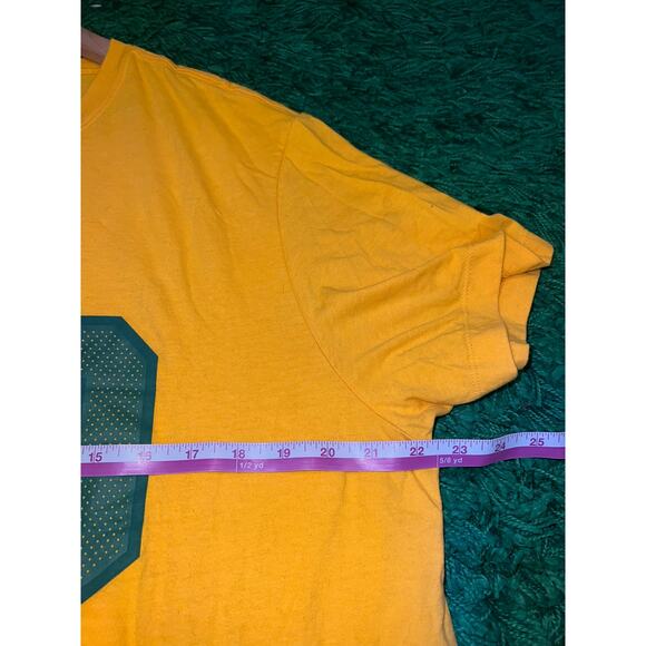 Nike Aaron Rodgers Shirt Green Bay Packers Yellow Tee XL X-Large NFL - Picture 7 of 8